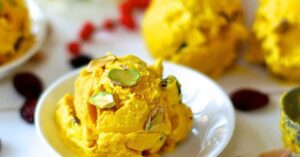 saffron icecream